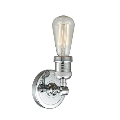 Innovations 1-LT Bare Bulb 4.5" ADA Compliant Sconce, Chrome