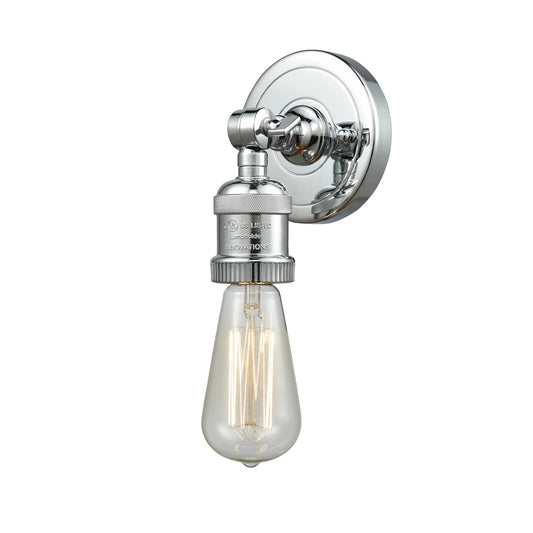 Innovations 1-LT LED Bare Bulb 4.5" ADA Compliant Sconce, Chrome
