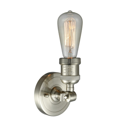 Innovations 1-LT LED Bare Bulb ADA Compliant Sconce, B Nickel
