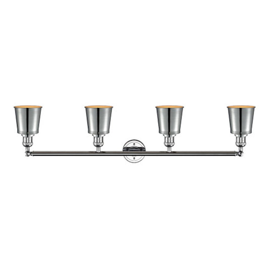 Innovations Addison 42in 4-Light Bath Vanity | Traditional Polished Chrome Steel and Cast Brass Metal | Bathroom Vanity | Model 215-PC-M9-PC