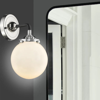 Innovations 1 Light, White LED Beacon 6" Sconce, BPN
