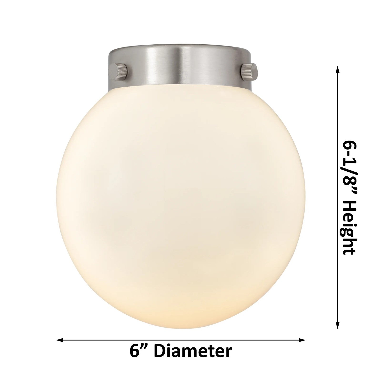 Innovations 1 Light, White LED Beacon 6" Sconce, BPN