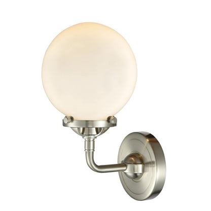 Innovations 1 Light, White LED Beacon 6" Sconce, SN