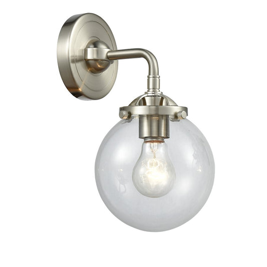 Innovations Beacon 6" Sconce, 284-1W Series, BN