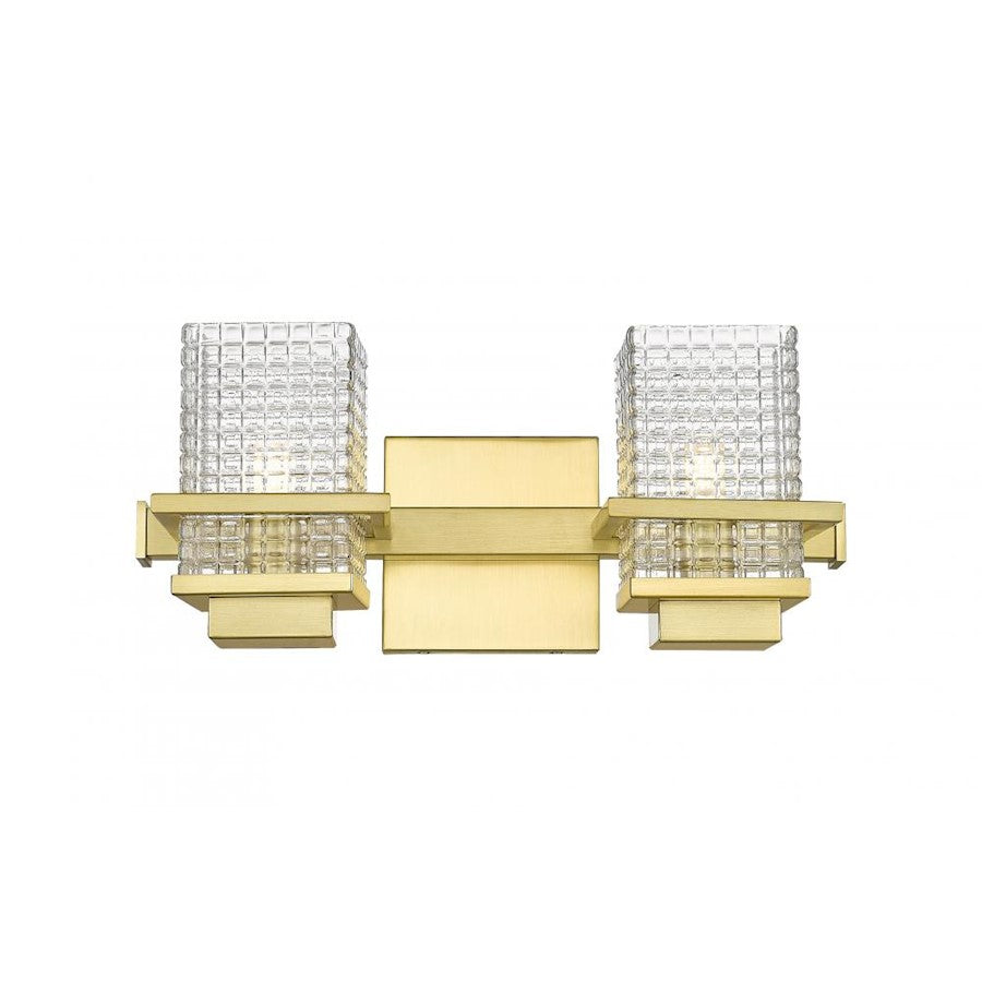 Innovations Wellfleet 2 Light L-LED Bath Vanity, GD