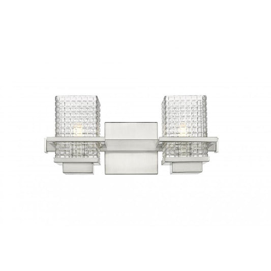 Innovations Wellfleet 2 Light L-LED Bath Vanity, Satin SN