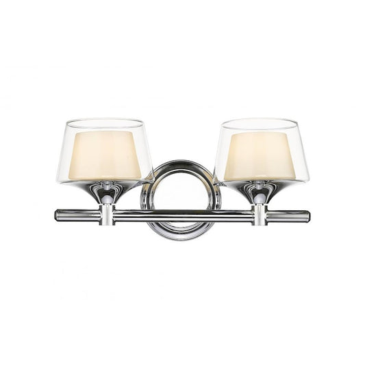 Innovations Lighting Laguna 2 Light LED Bath Vanity, Chrome