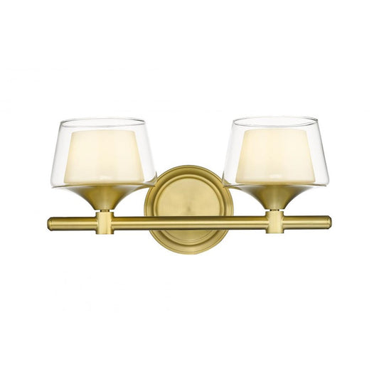 Innovations Lighting Laguna 2 Light Bath Vanity, Gold