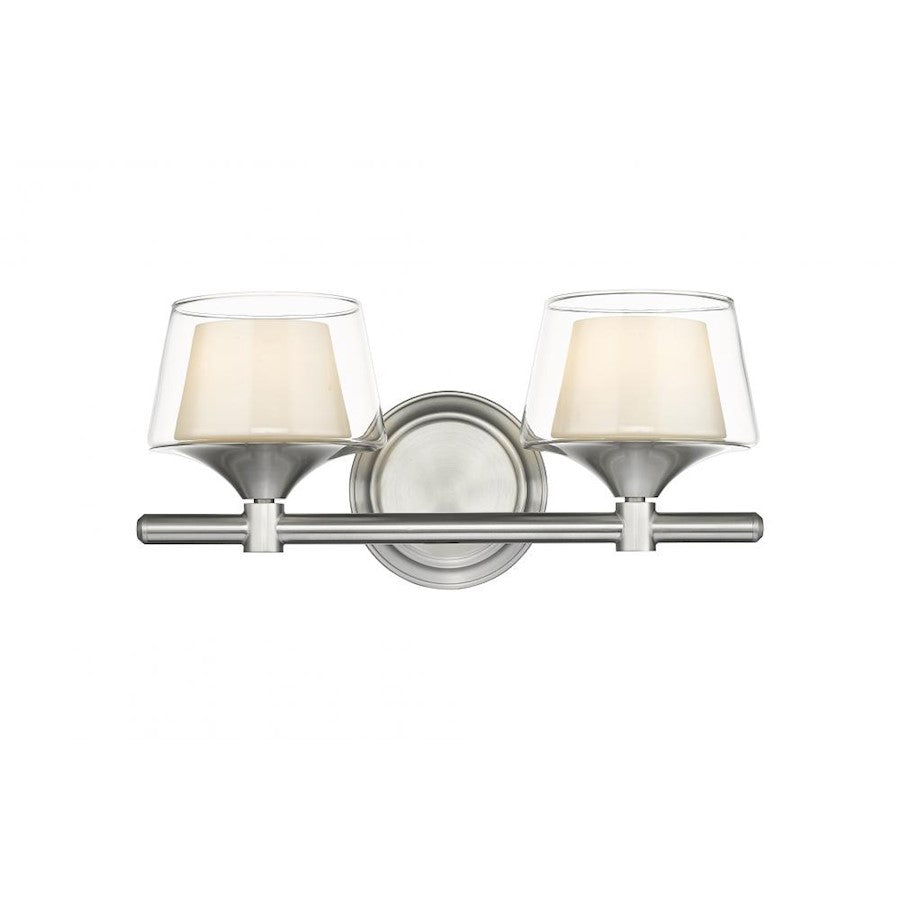 Innovations Lighting Laguna 2 Light Bath Vanity, Satin SN