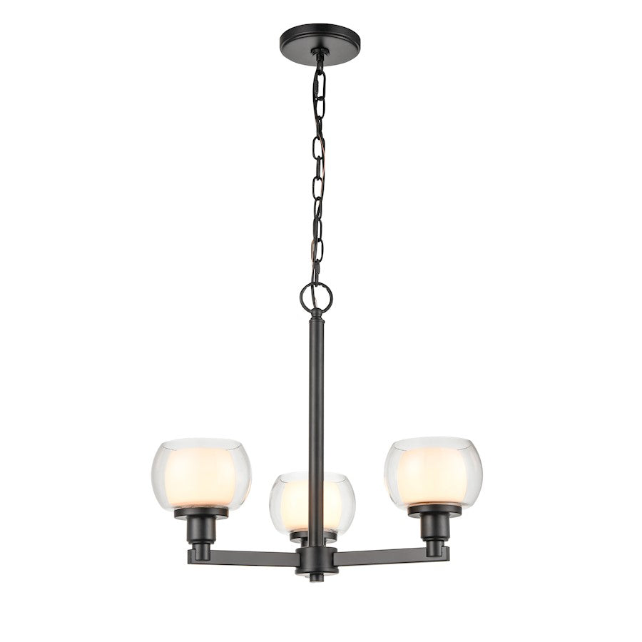 Innovations Lighting Cairo Cairo 3 Light Pendant in Black