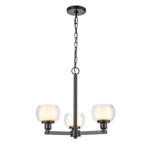 Innovations Lighting Cairo Cairo 3 Light Pendant in Black