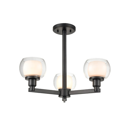 Innovations Lighting Cairo Cairo 3 Light Pendant in Black