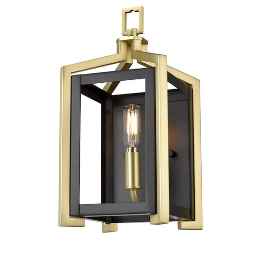 Innovations Lighting Wiscoy 1-Lt 6" Wall-Mount Sconce, BSB