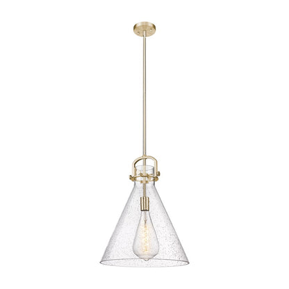 Innovations Newton Cone 16" Stem Arch Pendant, CBZ/SD - 410-1SL-CB-G411-16SDY