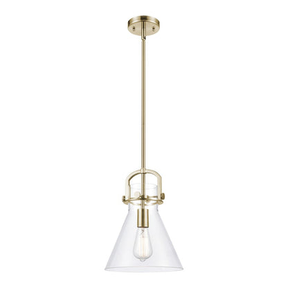 Innovations NC 10" Stem Arch Mini Pendant, CBZ/CL - 410-1SM-CB-G411-10CL