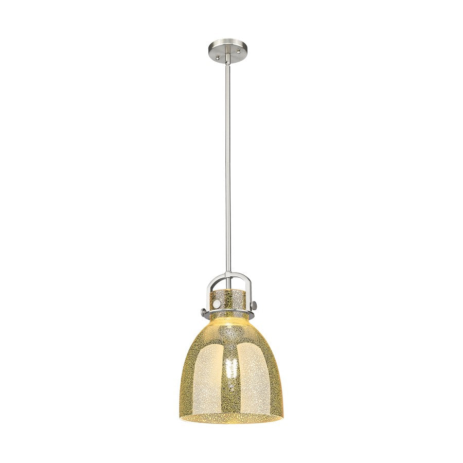 Innovations NB 1Lt 10" Stem Arch Pendant, SN/MC - 410-1SM-SN-G412-10ME