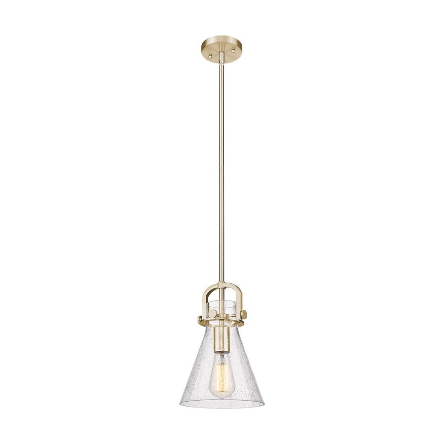 Innovations Newton Cone 8" Stem Arch Mini Pendant, CBZ/SD - 410-1SS-CB-G411-8SDY
