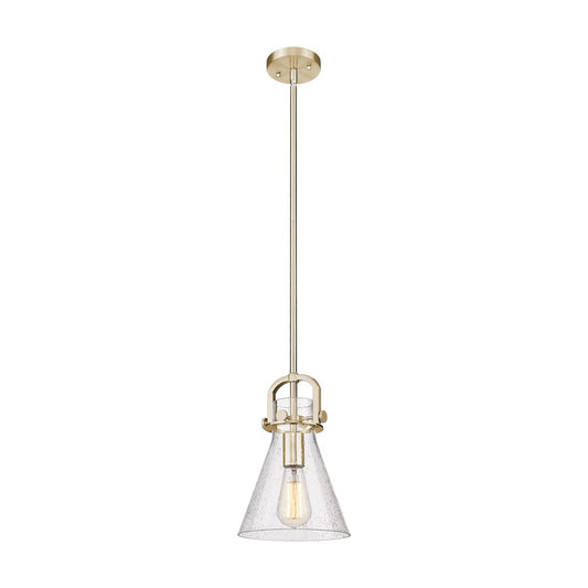 Innovations Newton Cone 8" Stem Arch Mini Pendant, CBZ/SD - 410-1SS-CB-G411-8SDY