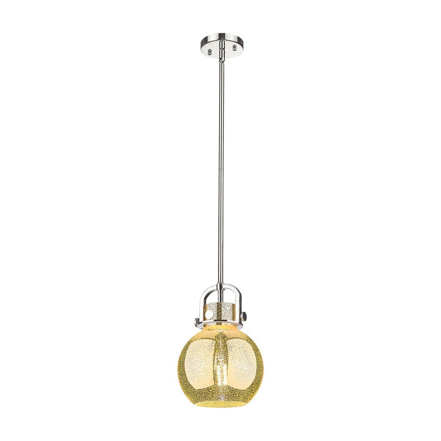 Innovations Newton Sphere 8" Stem Arch Mini Pendant, PN/MC - 410-1SS-PN-G410-8ME