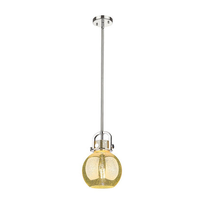 Innovations Newton Sphere 8" Stem Arch Mini Pendant, PN/MC - 410-1SS-PN-G410-8ME
