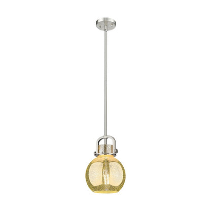 Innovations Newton Sphere 8" Stem Arch Mini Pendant, SN/MC - 410-1SS-SN-G410-8ME