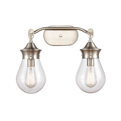 Innovations 2W 414-2W-SN-6CL Genesis Bath, S nickel/Clear