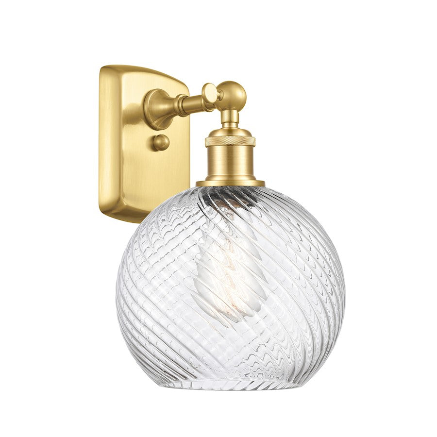 Innovations 414-3I-PC-8CL Genesis Island, Polished Chrome/Clear
