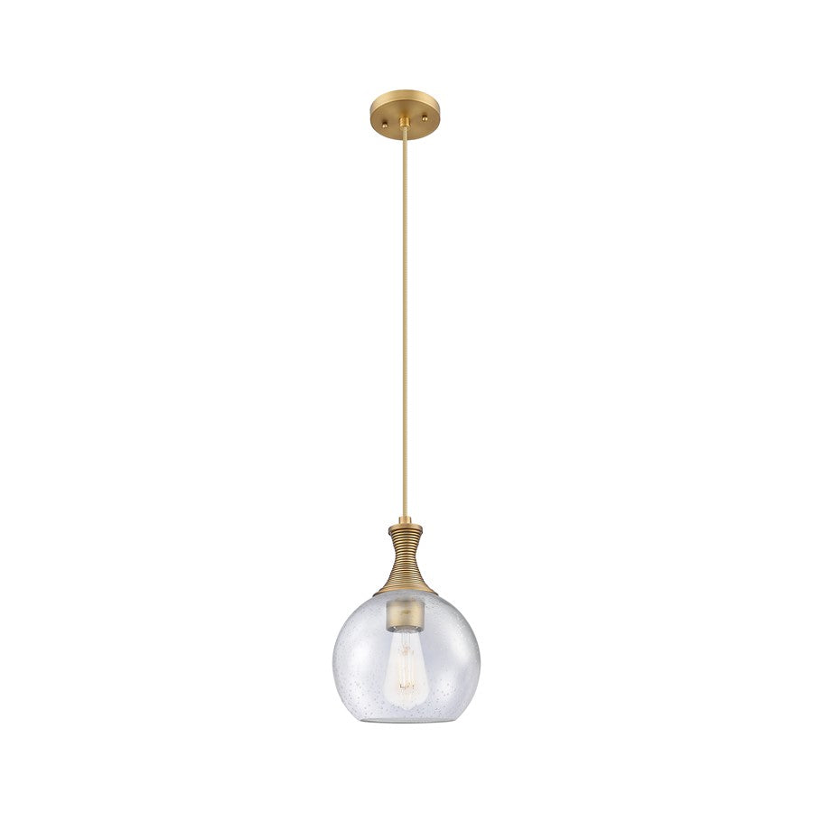 Innovations Astor 1Lt 8" Cord Mini Pendant, BB/Seed - 415-1P-BB-G124-8