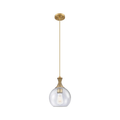 Innovations Astor 1Lt 8" Cord Mini Pendant, BB/Seed - 415-1P-BB-G124-8
