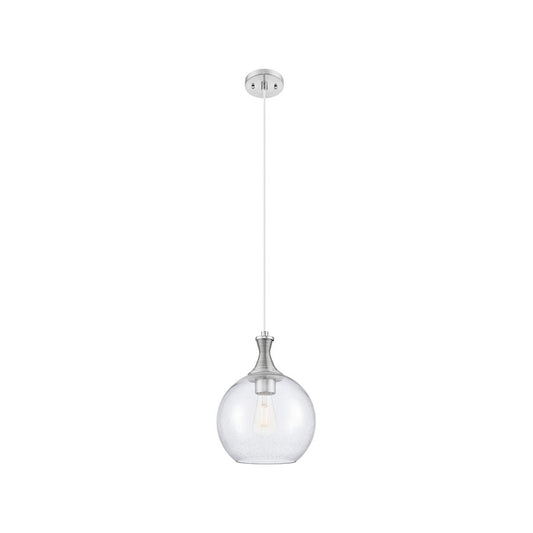 Innovations Astor 1Lt 10" Cord Mini Pendant, SN/Seed - 415-1P-SN-G124-10