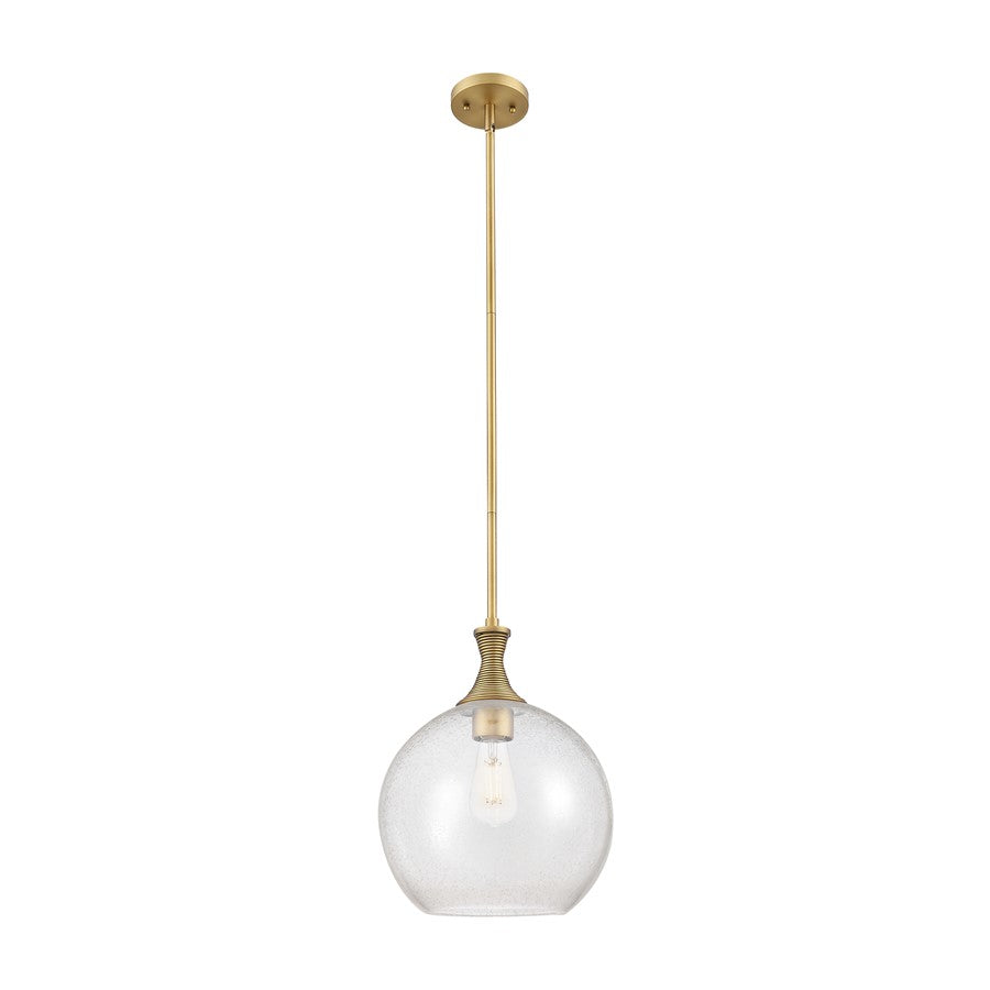 Innovations Astor 1Lt 12" Stem Mini Pendant, BB/Seed - 415-1S-BB-G124-12
