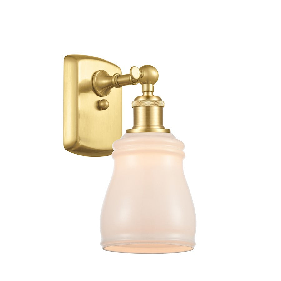 Innovations L-LED Scarlett Bath Vanity, Satin SN/Clear 1W