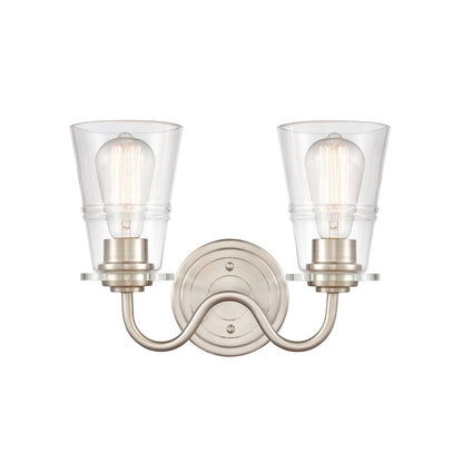 Innovations 2W 421-2W-SN-CL Scarlett Bath, S nickel/Clear