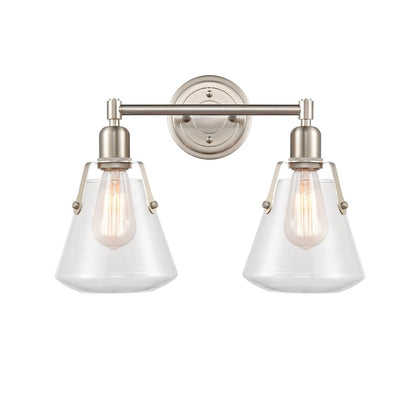 Innovations 2W 422-2W-SN-7CL Luna Bath, S nickel/Clear