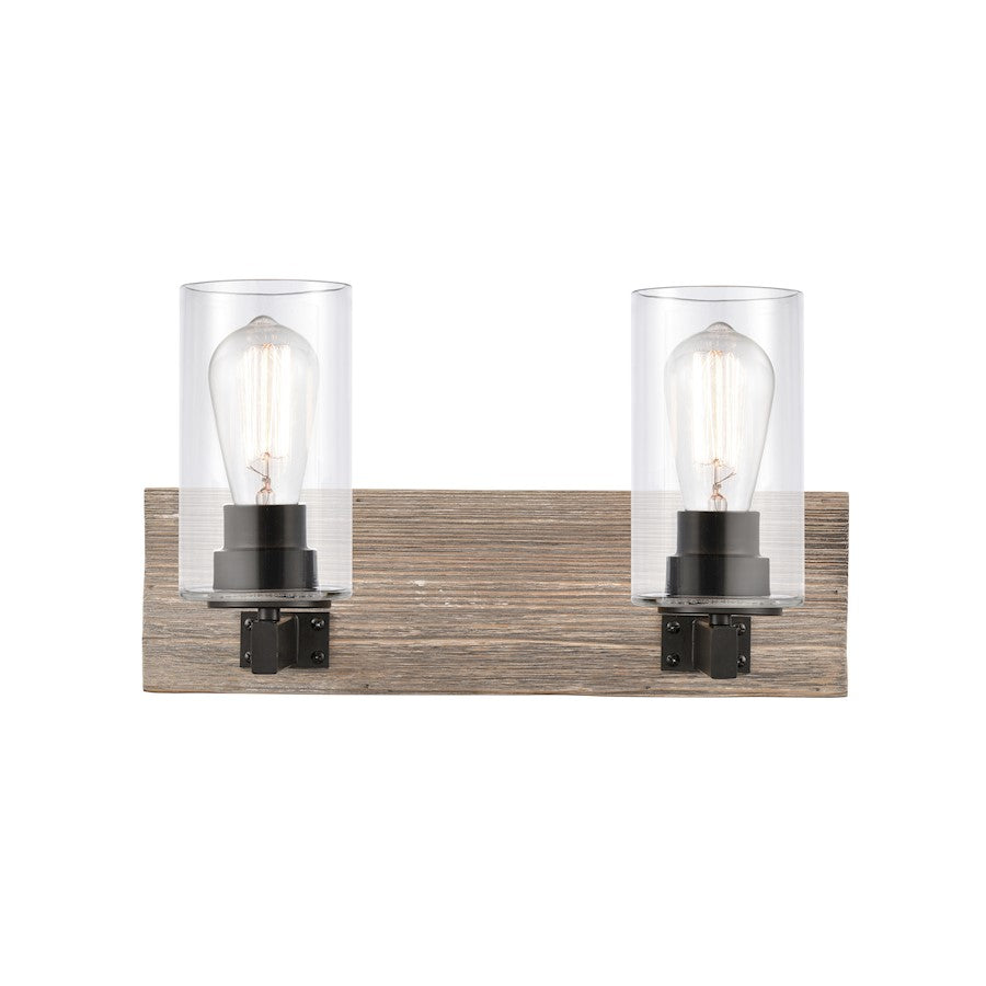 Innovations Lighting Diego 2 Light Vanity 2W 4452, Black 2W