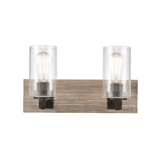 Innovations Lighting Diego 2 Light Vanity 2W, Black 2W