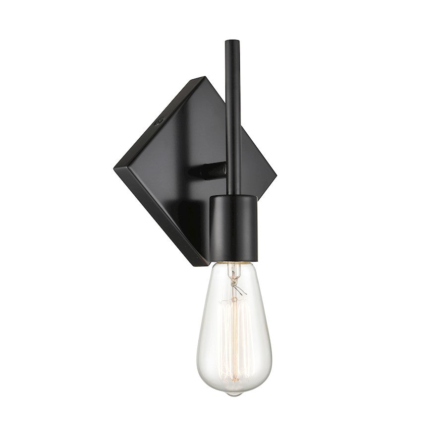 Innovations Mia 1 Light ST64 LED Sconce, Black