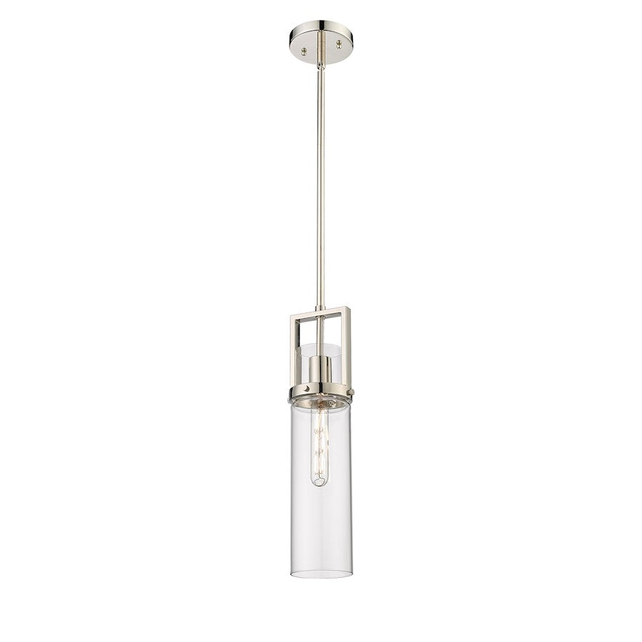 Innovations Utopia 1 Lt 15" Stem Pendant, PN/Clear