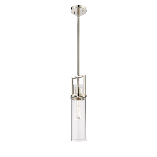 Innovations Utopia 1 Lt 15" Stem Pendant, PN/Clear