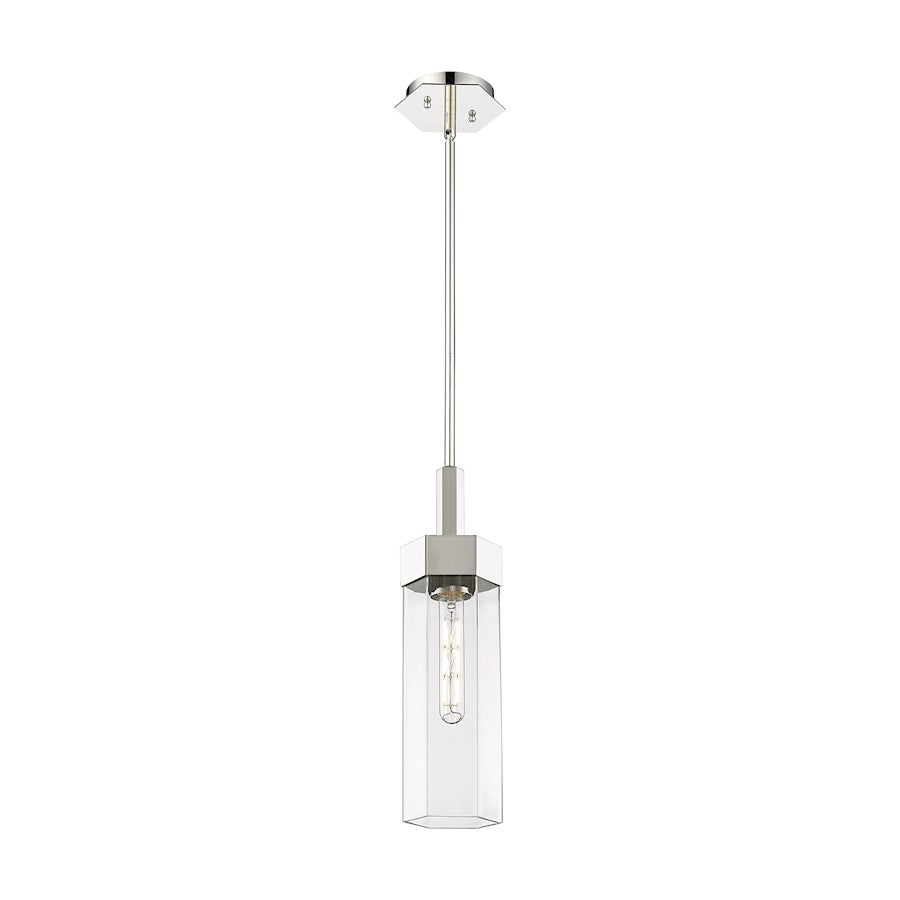 Innovations Claverack 1 Lt 14" Stem Pendant, PN/Clear