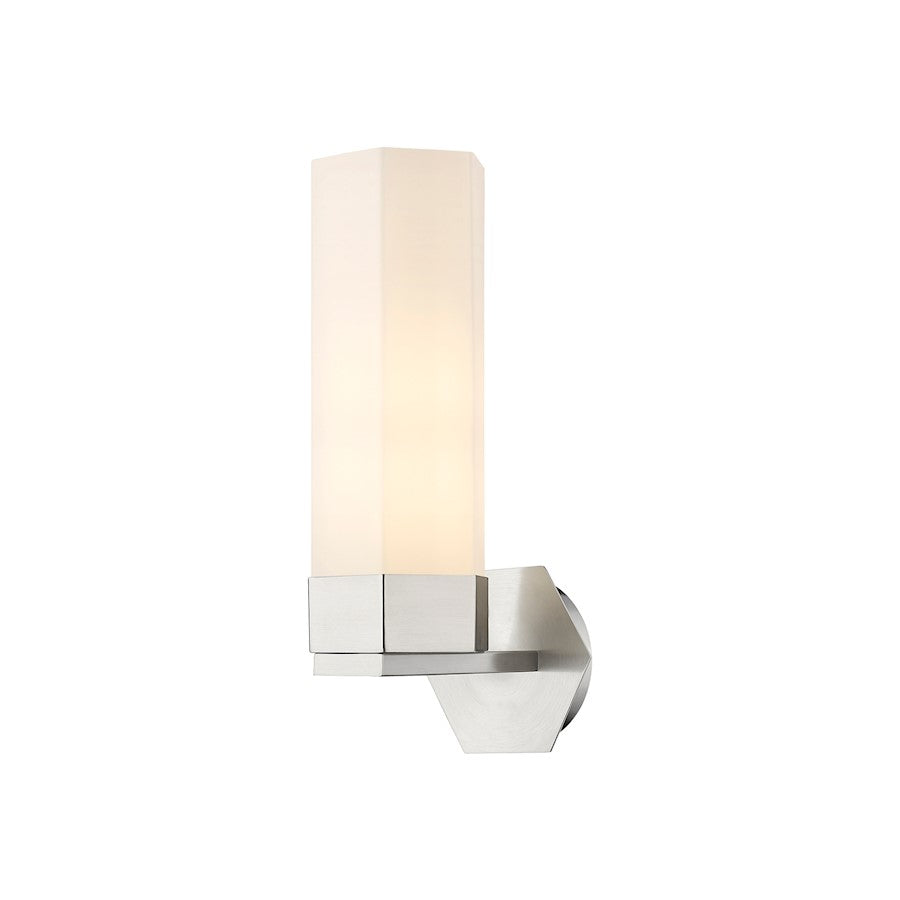 Innovations Claverack 1 Lt 14" Wall Sconce, SN/White