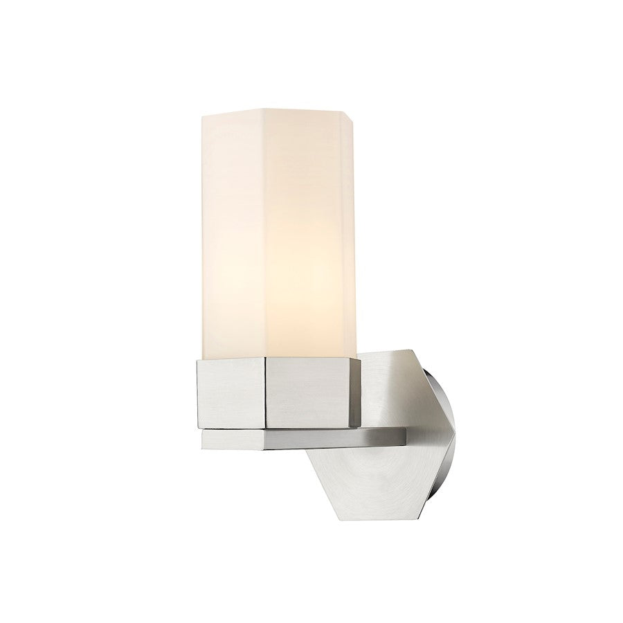 Innovations Claverack 1 Lt 9" Wall Sconce, SN/White