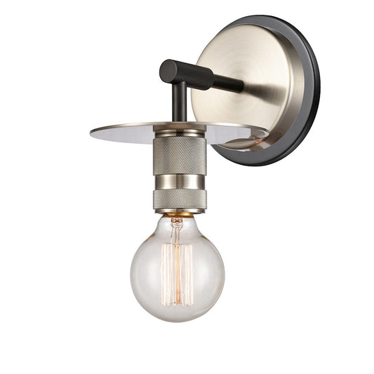 Innovations 10" Aurora 1 Light LED Wall Sconce, Nickel