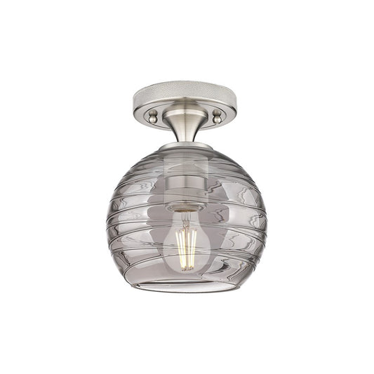 Innovations CP 1Lt 6" Athens DS Flush, SN/SDS - 434-1F-SN-G1213-6SM