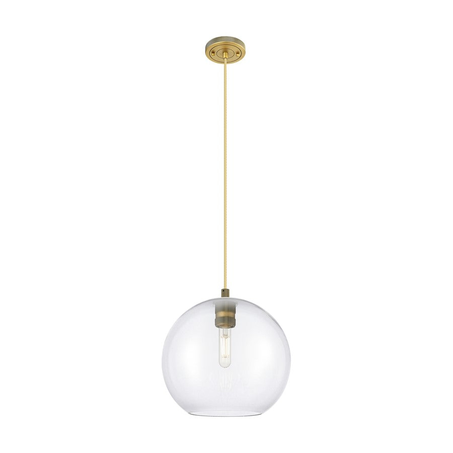Innovations Crown Point 1Lt 10" Athens Cord Pendant, BB/CL - 434-1P-BB-G122-10