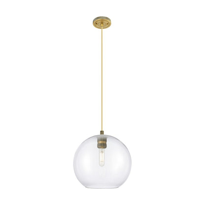 Innovations Crown Point 1Lt 10" Athens Cord Pendant, BB/CL - 434-1P-BB-G122-10