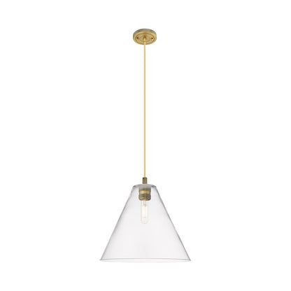 Innovations CP 1Lt 12" Berkshire Cord Pendant, BB/CL - 434-1P-BB-GBC-122