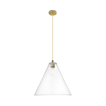 Innovations CP 1Lt 16" Berkshire Cord Pendant, BB/CL - 434-1P-BB-GBC-162