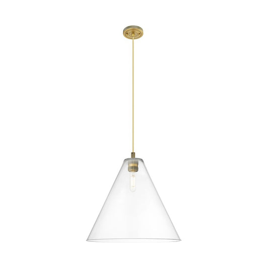 Innovations CP 1Lt 16" Berkshire Cord Pendant, BB/CL - 434-1P-BB-GBC-162