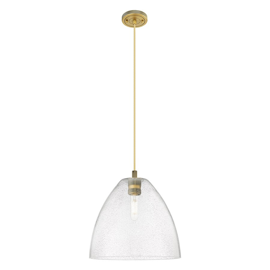 Innovations Crown Point 1Lt 12" Bristol Cord Pendant, BB/SD - 434-1P-BB-GBD-124